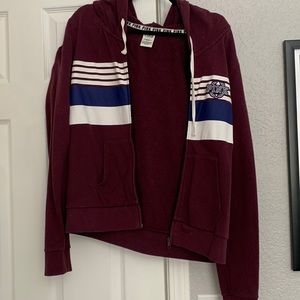 Pink Brand maroon hoodie